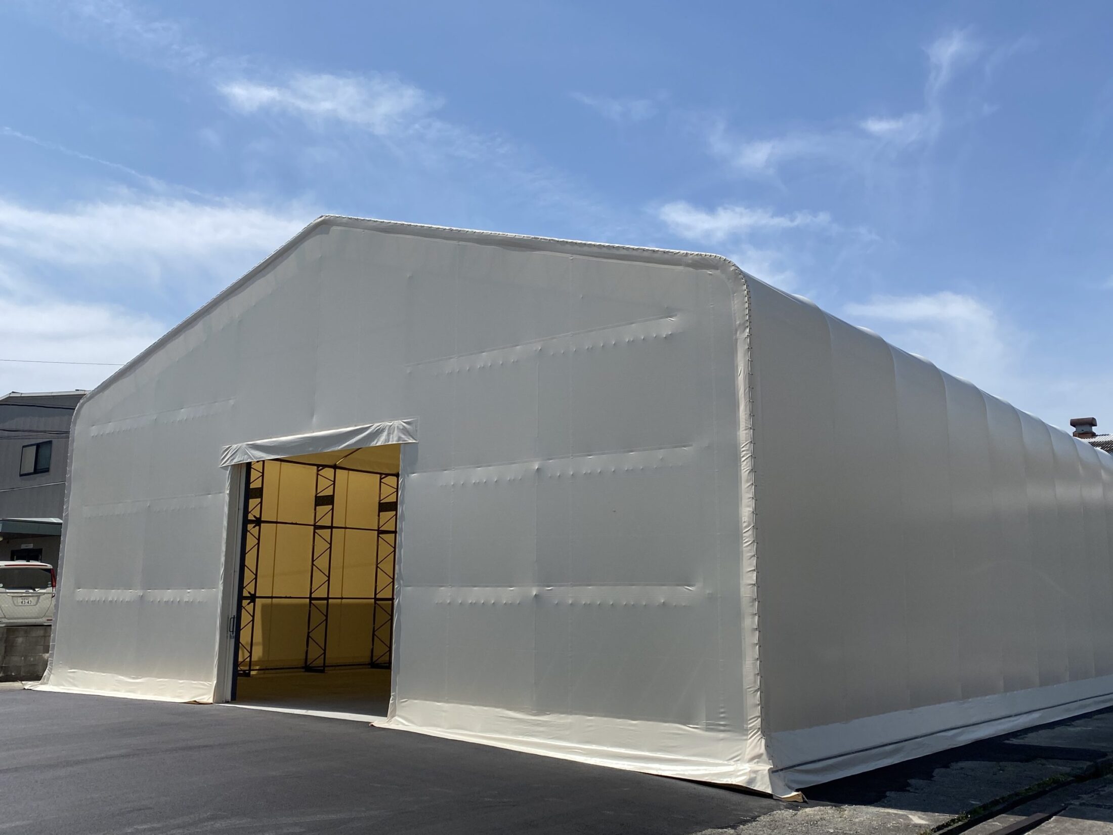 TR型テント倉庫