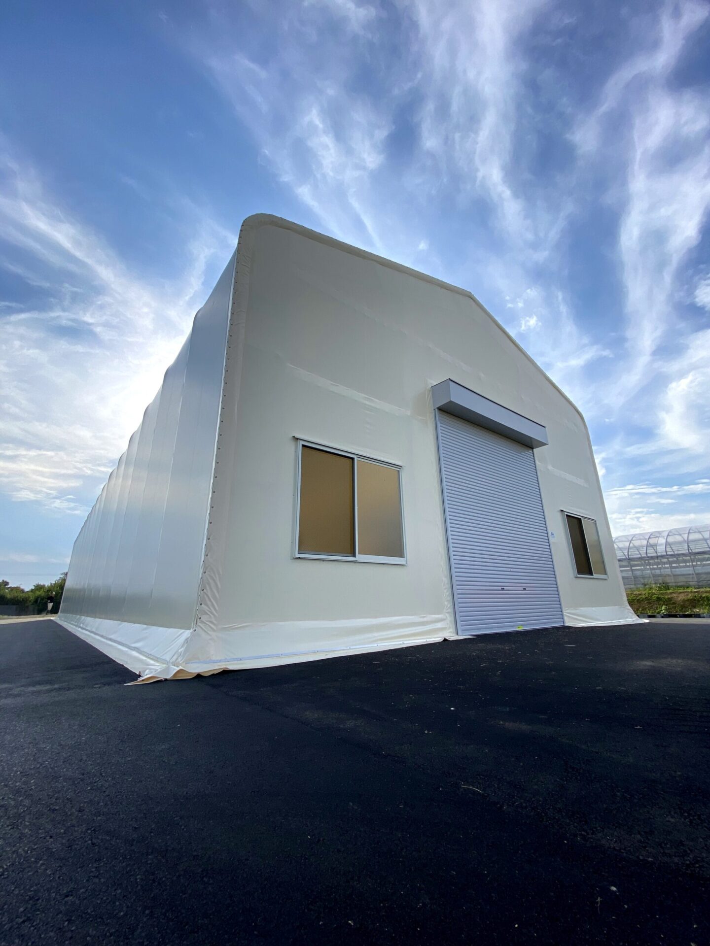 農業機械保管用テント倉庫